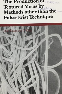 The Production of Textured Yarns by Methods other than the False-Twist Technique (Vol. 16 No. 3)